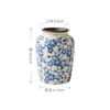 Retro Chinese Style Ceramic Vases Home Living Room Decorations Exquisite Flowers Vase High End Office Flower Arrangement Vase