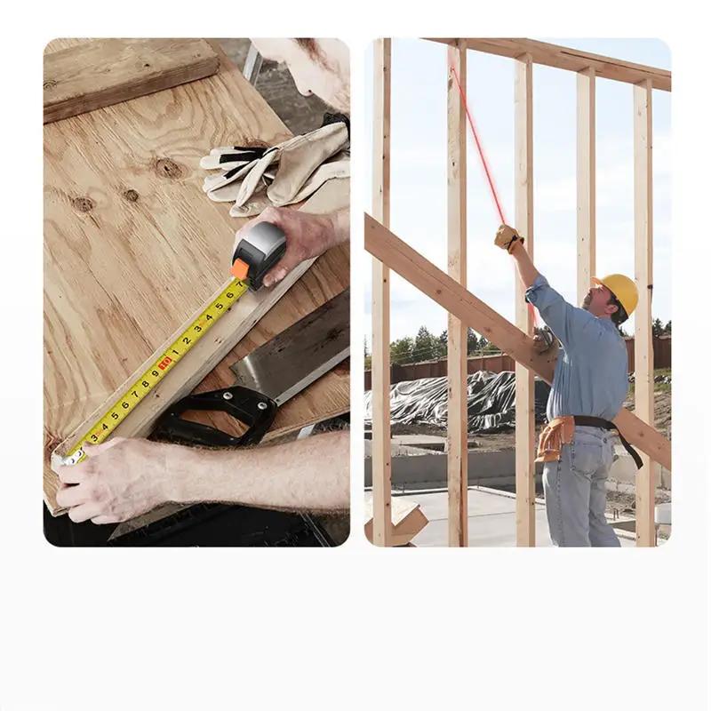 New Multifunctional Laser Rangefinder, Digital Electronic Ruler, Infrared Measurement, High-precision Steel Tape Measure Tool
