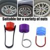 Alloy Wheel Bolt Nut Caps Covers Puller Remover Tool Mini Portable Tweezers Wheel Repair Tool for for Volkswagen Car Tool