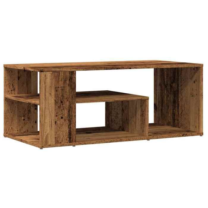 VidaXL Side Table Old Wood 100x50x40 Cm Engineered Wood, Side Table, Living Room Table, Side Table, End Table 856556