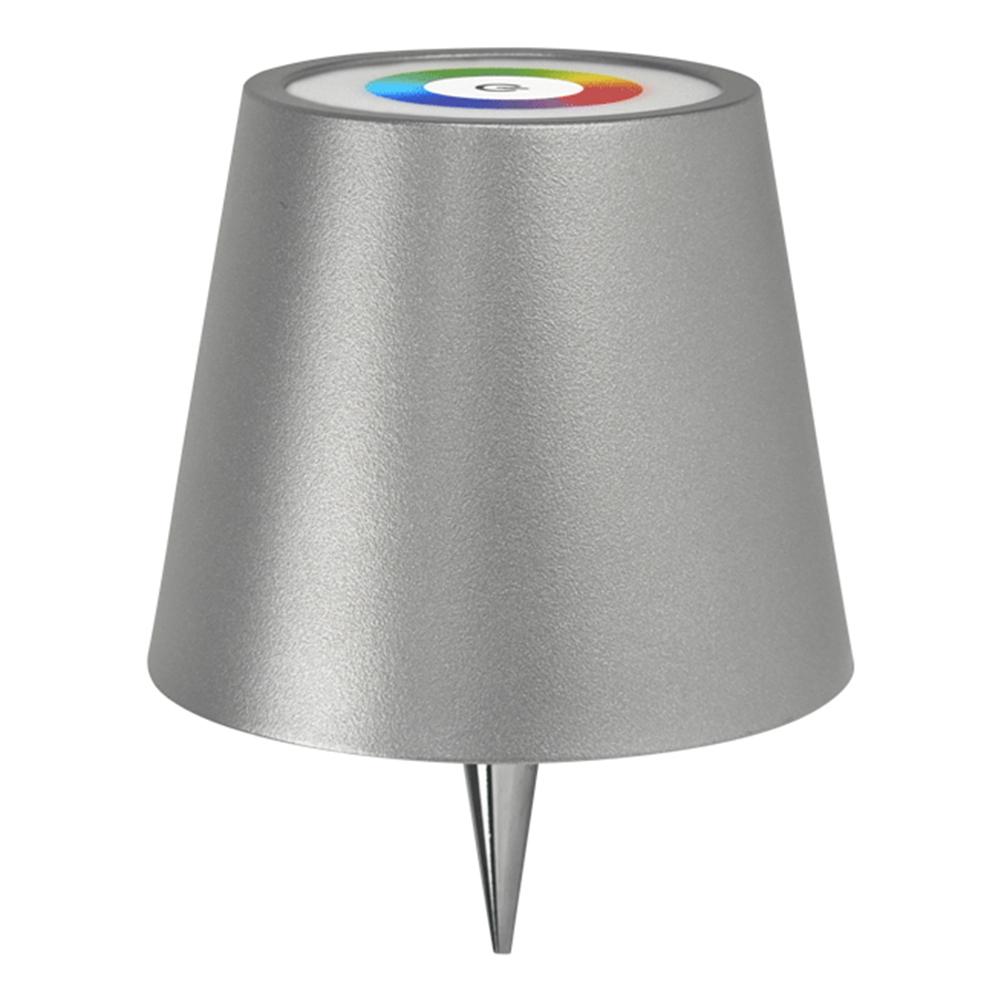 Wireless Bottle Lamp LED Wine Bottle Base Rechargeable Vases LED Light Portable Warm Light & RGB Wireless Touch Table Lamp