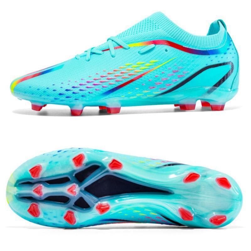 European Cup football shoes new long spikes youth outdoor artificial turf game training shoes
