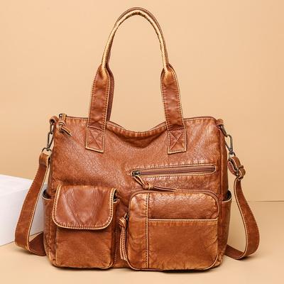 Exclusive Design Women's Bags Vintage Handbags for Women Retro Large Capacity Tote Bags Fashion Shoulder Messenger Crossbody Bag MIT
