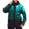 Adidas Terrex Hooded Casual Windbreaker Women Jackets Green HE5221