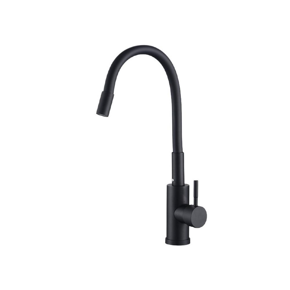 Flexible Hose Sink Faucet Stainless Steel Sink Tap Dual Modes Nozzle Water Mixer Tap  Kitchen Sink