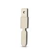 KEYYOU 10x Metal NE78 Car Key Blade For Citroen For Peugeot Replacement Uncut Key Blade