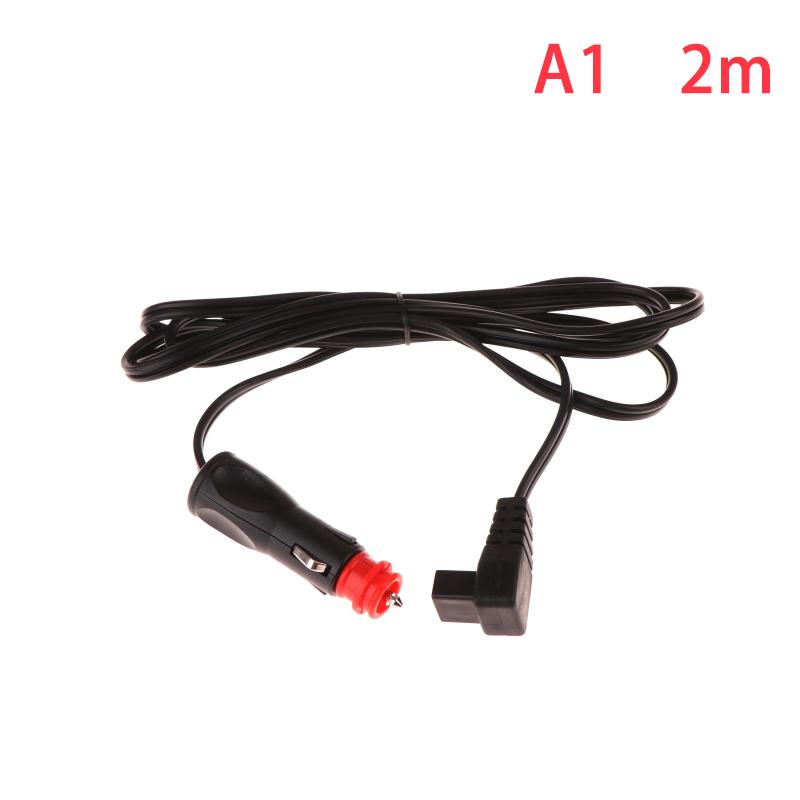 

1Pc Car Fridge Plug Cable Charging Replacement Connection Line Extension Plug Tool 2m