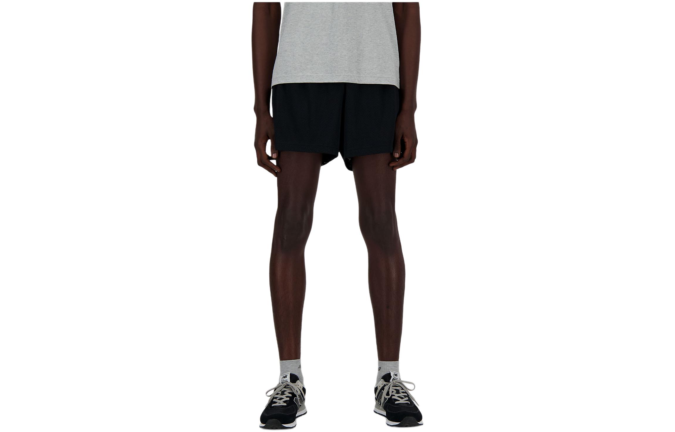 New Balance Sport Essentials Mesh Short 5 Casual Shorts Men s Black MS41514BK 2XL