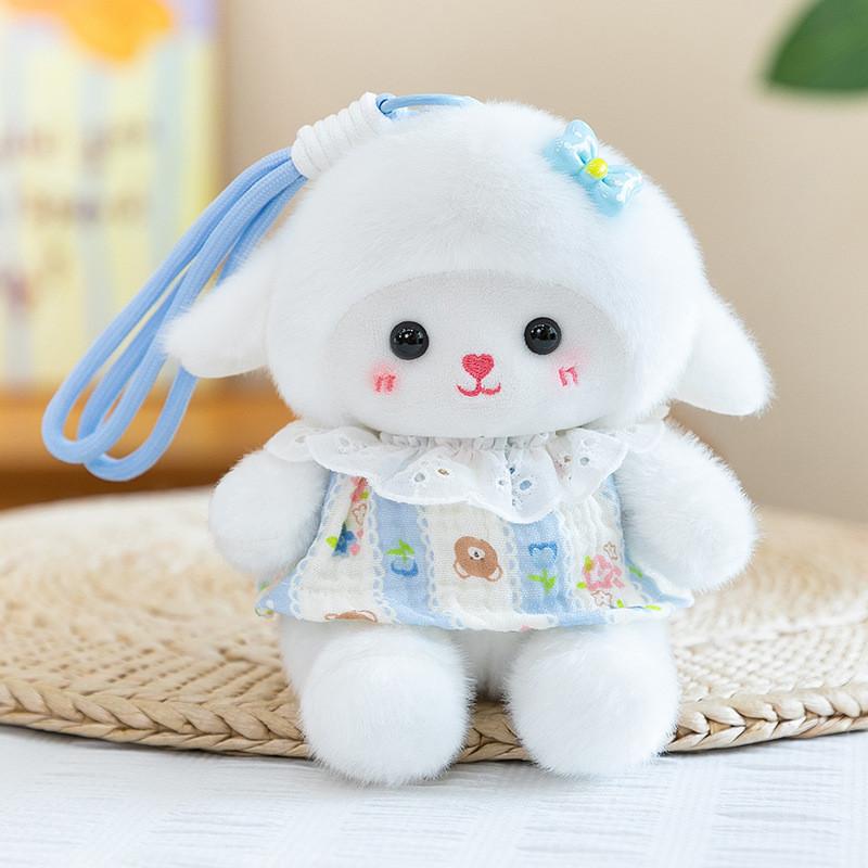 Unicorn Plush Toy With Bow Dress For Kids Kids Birthday Gift 18cm Soft Stuffed Animal