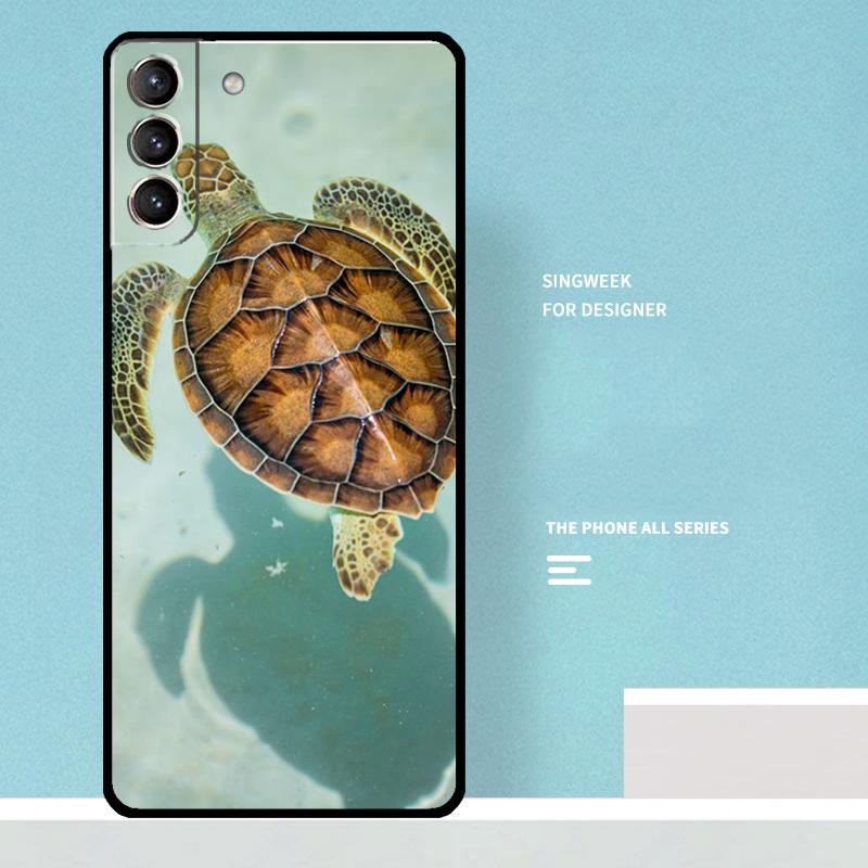 warming green turtles Case For Samsung Galaxy S25 Ultra S20 S21 S22 S23 S24 Plus S9 S10 S24 FE S25 FE Phone Cover