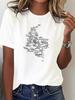 European sizesColombian Slogans On Pure Women'S Printed T-Shirts, Offering Comfort And Versatility with Short Sleeves for Casual Wear