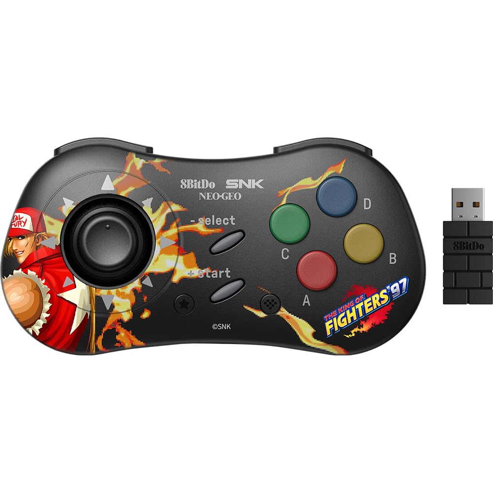 

Geo or 8BitDo NEOGEO Wireless Controller Terry Bogard [Neo Mini/Android (9.0 higher)/PC compatible]
