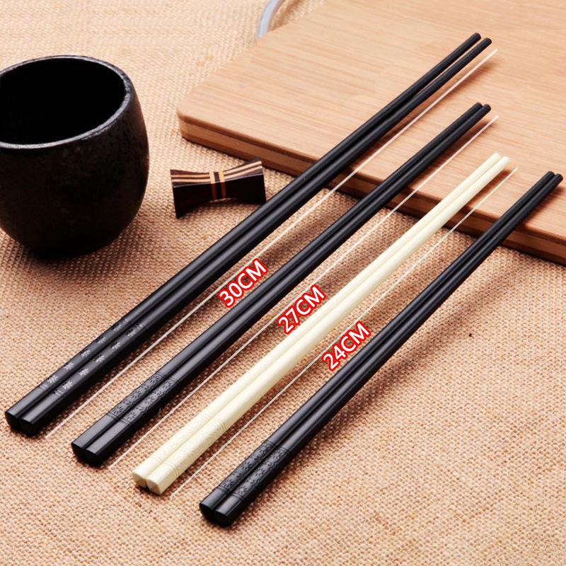 Creative Guangkuai Alloy Tableware: Stylish Non-Bamboo, Non-Steel Chopsticks for Hotel and Home Use.