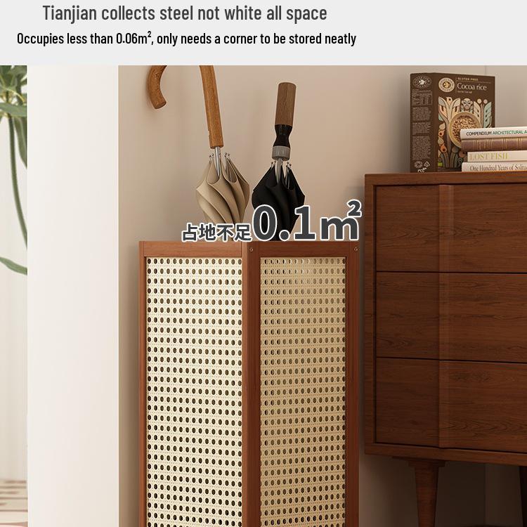 Floor-Standing Entryway Umbrella Storage Rack