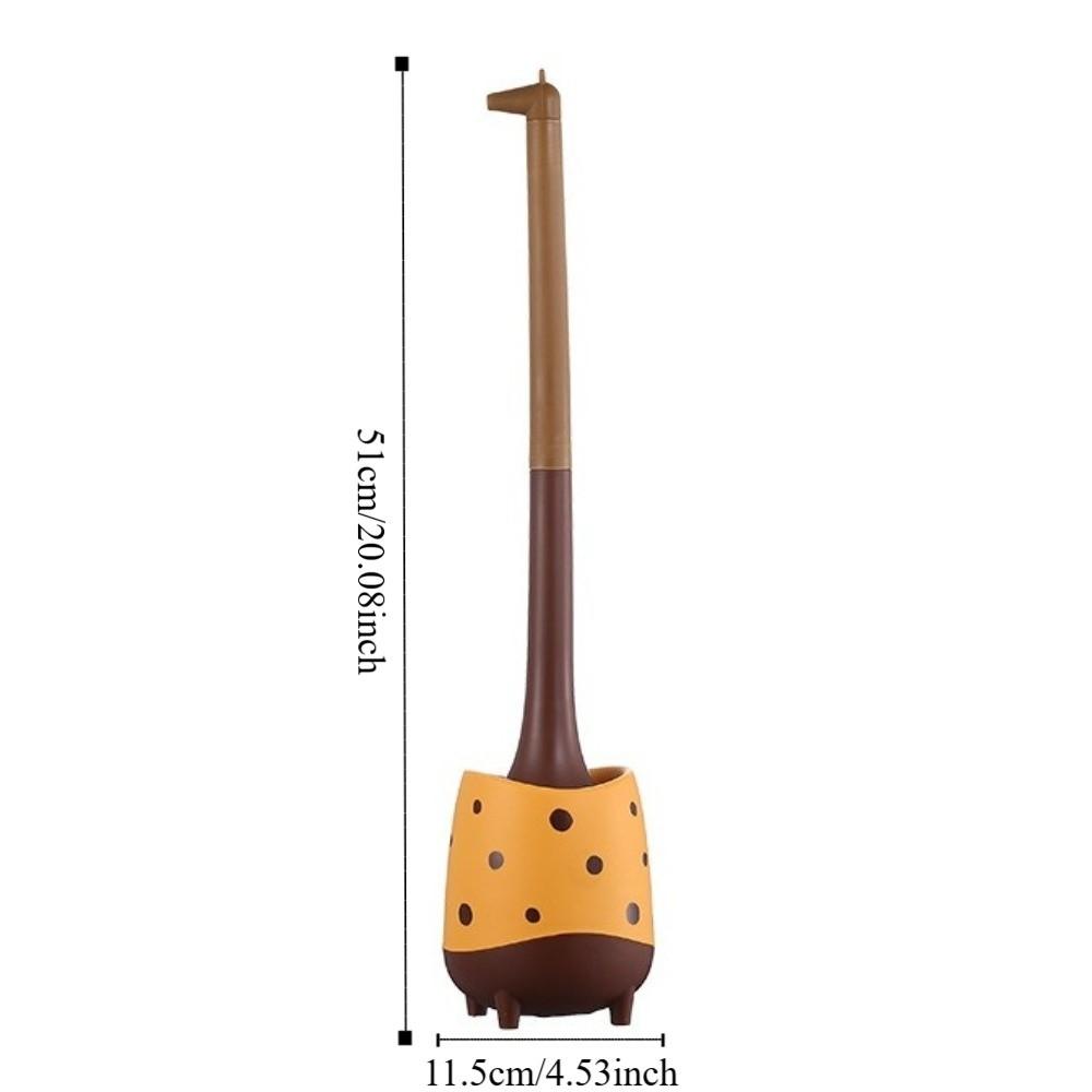 Cartoon Long Handle Brush Plastic Toilet Cleaning Brush Bathroom Cleaning Toilet Brush Bathroom