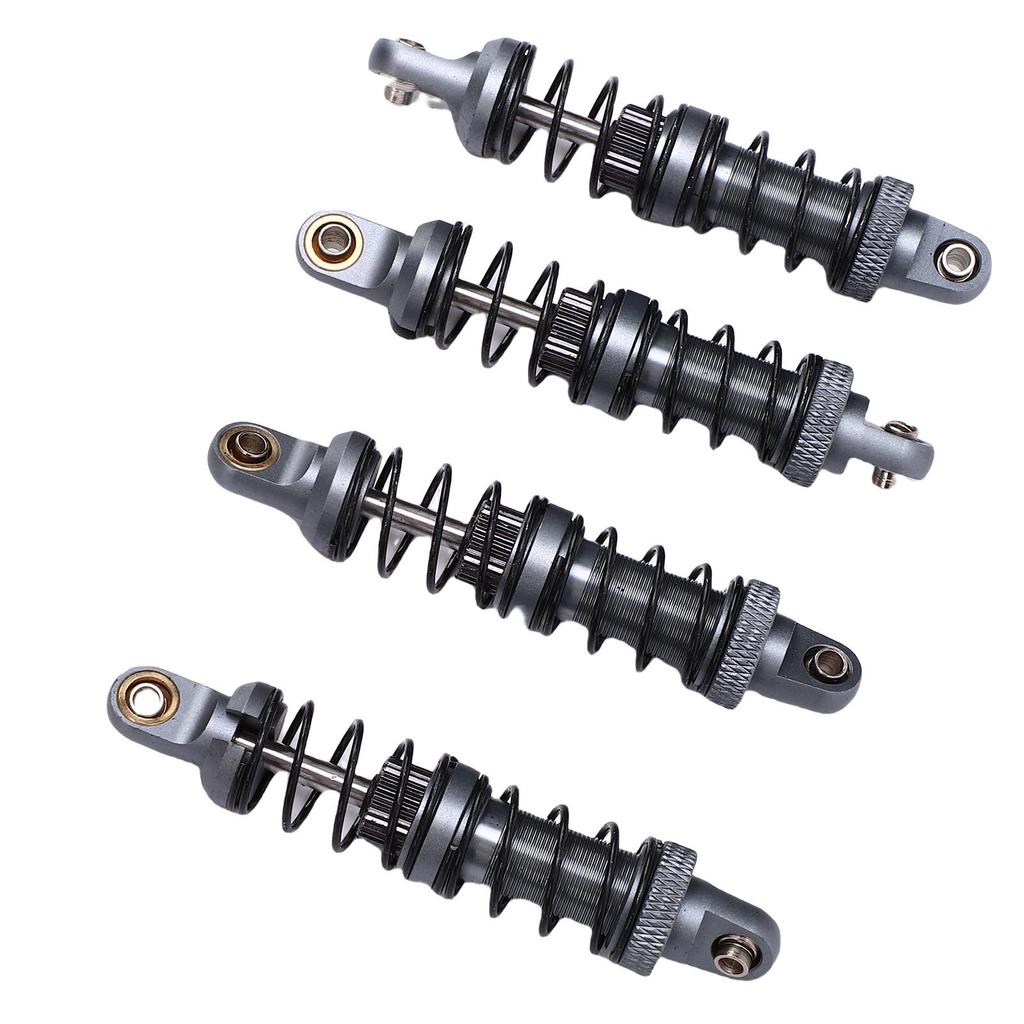 4PCS 70mm RC Set Double Stage Spring Alloy RC Shock Damper Absorber for 1/10 RC Cars
