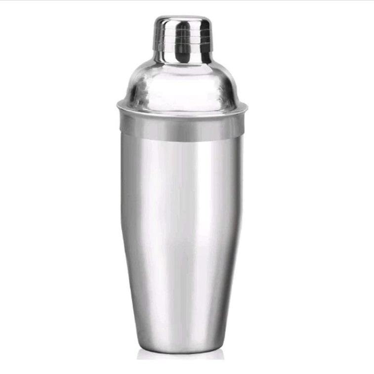 16-Piece Stainless Steel Cocktail Shaker & Bar Tool Set with Measuring Cups