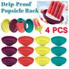 1PCS New Anti-Drip Ice Cream Bracket Silicone Portable Popsicle Protector Reusable Mess-Free Frozen Treats Holder for Kids