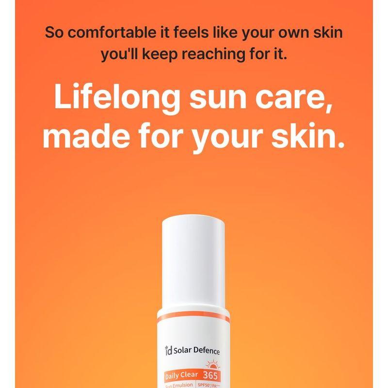 ID Placosmetics Id Solar Defense Daily Clear 365 Sun Emulsion