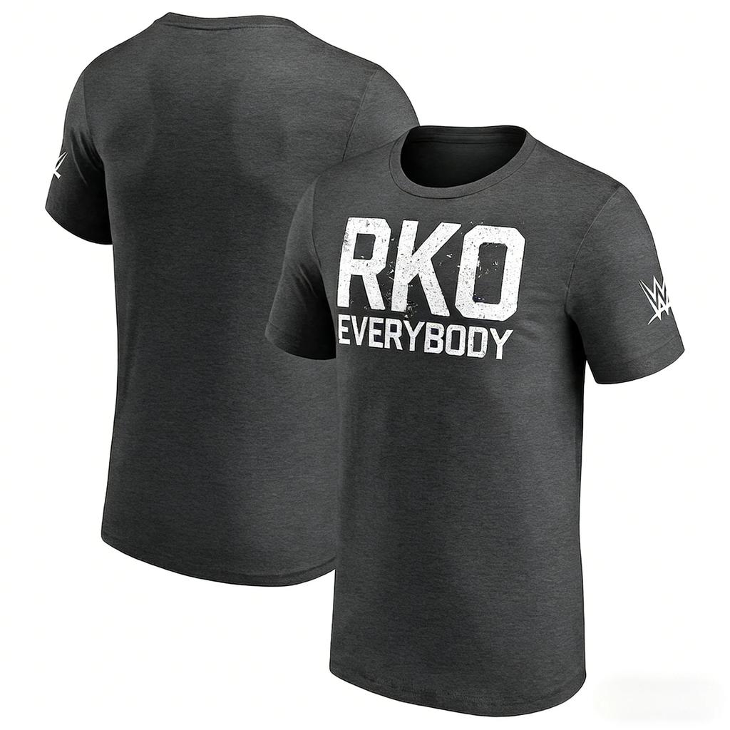 Kate Wein 100%cotton men's shirt oversized Rey Mysterio graphics shirt summer New Women's Y2k hot sale O-neck retro Tshirt