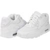 Nike Air Max 90 Mesh GS Triple White Kids Sneakers 833418-100