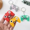 Creative Game Console Handle Keychain Mini Gamepad Toy Pendant Fashion Backpack Decor Car Trinkets for Children's Gifts