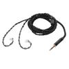 Earphone Cable Fit for ZS10 PRO AS10 PRO X 16 Cores Silver Plated OFC 3.5MM To QDC 2 Pin Headset Earphone Cable