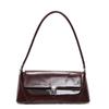 2025 New Retro Baguette Underarm Bag, High-end Glossy Hand Bag, Niche Versatile Medieval Shoulder Bag