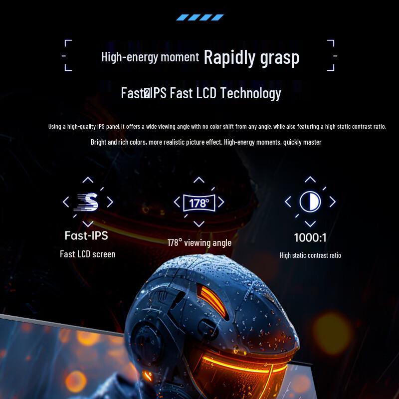 MACHENIKE Star Series Gaming Monitor CN plug (adapter included)