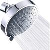 4 Inch Five-speed Shower Head Booster Shower With Filter Household Overhead Shower Head Bathroom Shower Head