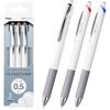 Pentel BZN205-3 Oil-based Ballpoint Pen Flow Tune Set, Black, Red, Blue, 0.5mm