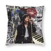 Mj Michael Jackson Pillowcase Printing Polyester Cushion Cover Decorative Pillow Case Cover Seat Square 40X40Cm