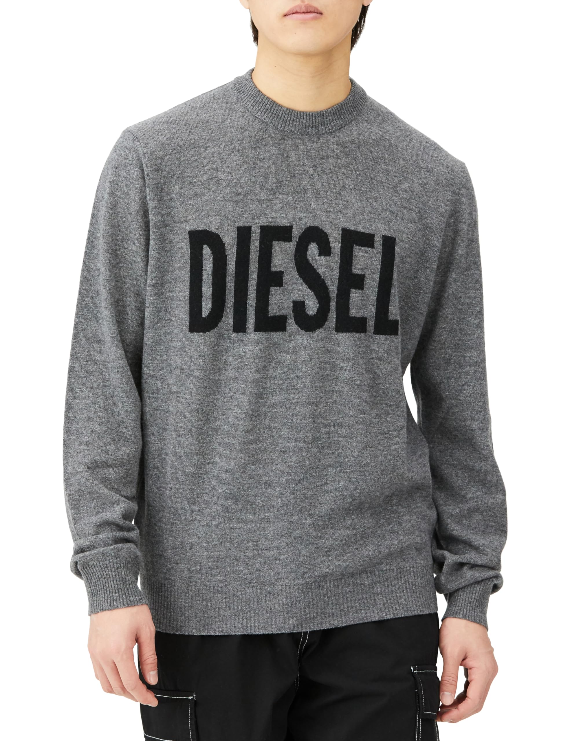 

Вязаный ТРИКОТАЖНЫЙ ИЗДЕЛИЕ L Серый A13795RJHAR RG9BD [Diesel] Мужской K-CREWNECK-OUT серый