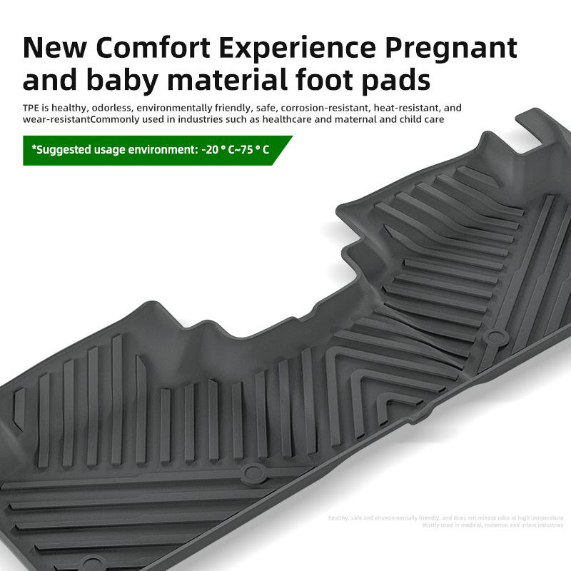 TPE Floor Mats & Trunk Liner for 2024 AION ES Right-Hand Drive Cars