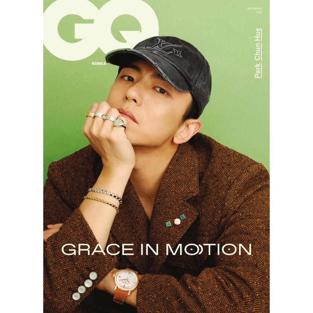 GQ Korea 2025 Сентябрь Пак Чхон-хю, Чон Джи-хён, Кай, Лео (VIXX), Ли Мин-хёк Cover A Park Cheon-hyu