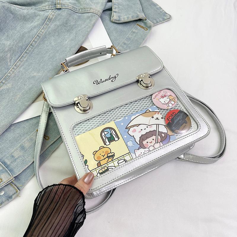 Handbag Daily Beautiful One Shoulder Crossbody New Retro Backpack Personalized Bag Female