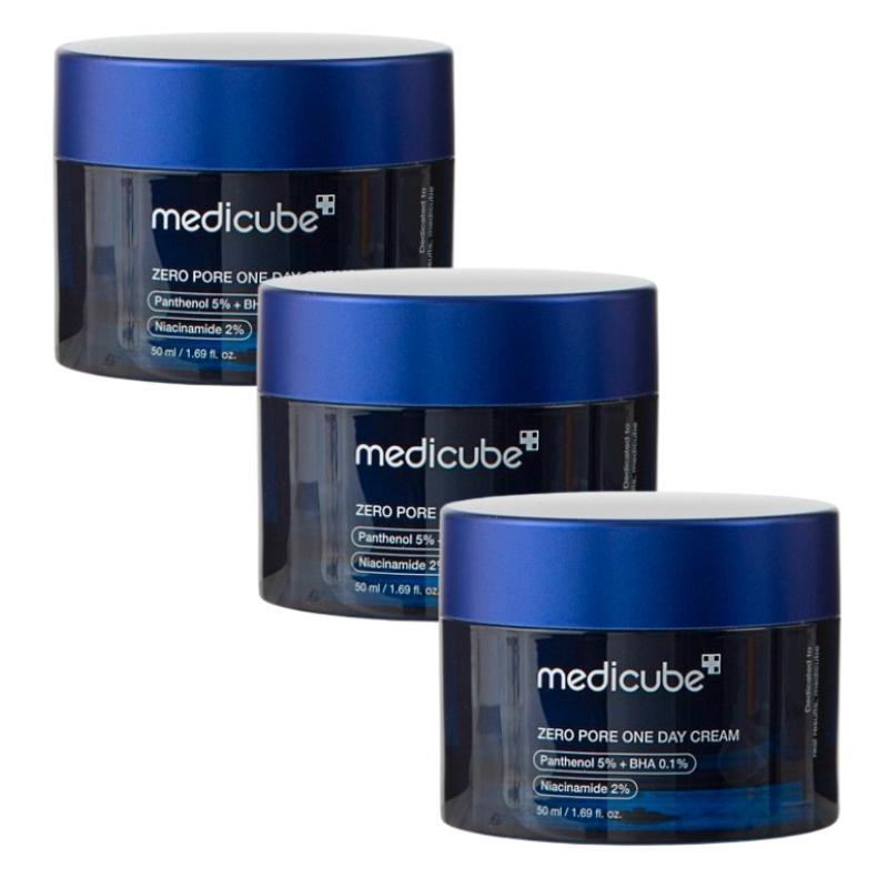 Medicube Zero Pore One Day Cream 50ml – Lightweight Moisturizing Cream, Smooth Skin Texture Care, Pore Care Moisture Cream, Daily Skincare