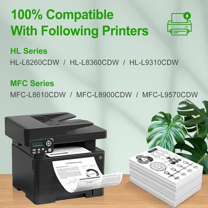 4er-Pack kompatible Toner TN423 für Brother HL-L8260CDW, MFC-L8690CDW, DCP-L8410CDW