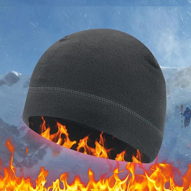 2020Unisex Winter Warm Polar Fleece Caps Outdoor Sports Hiking Cycling Skiing Hat Cap Windproof Soft Beanie Women Men Bike Hat Caps