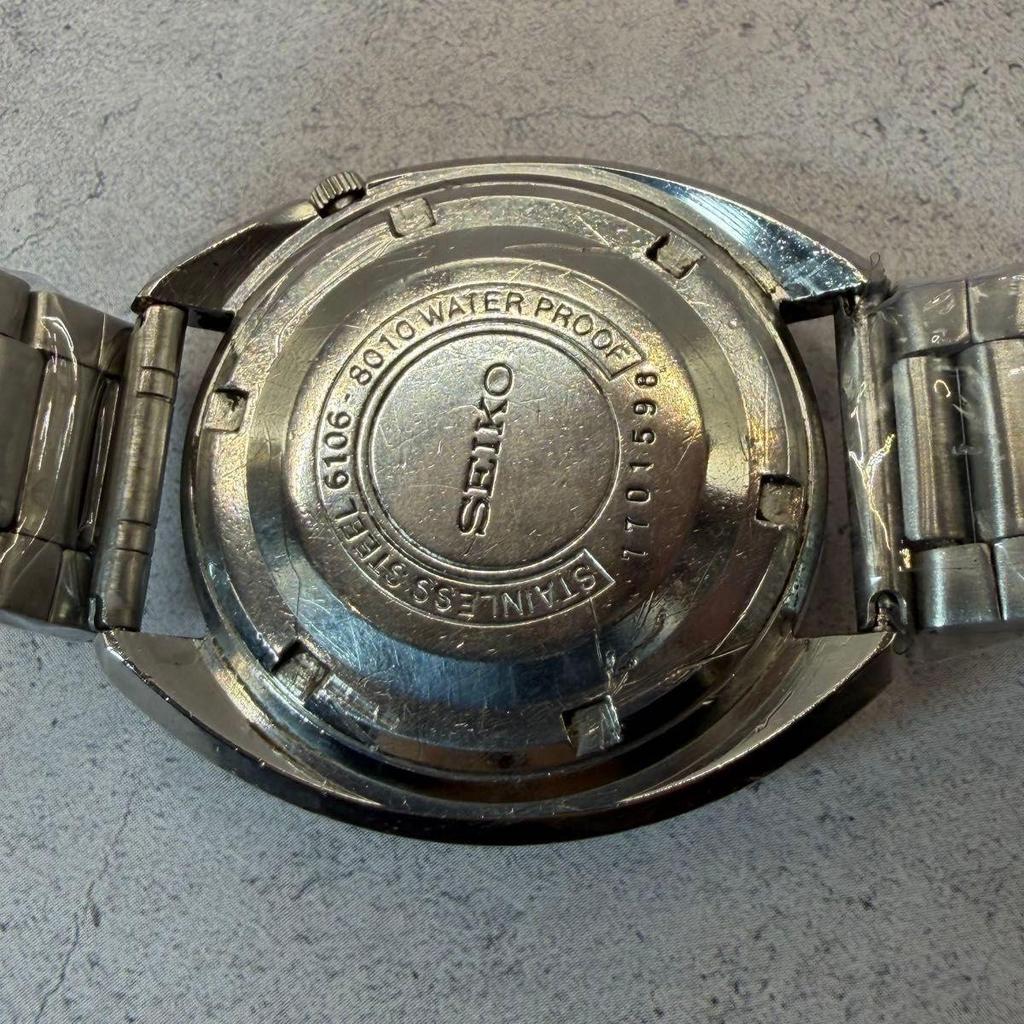 Used 1967 SEIKO 5 DX 25 jewel automatic watch 6106-8010