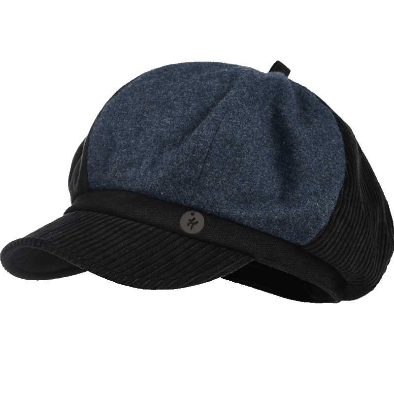 Женская ретро-восьмиугольная шляпа художника Kenmont One Size