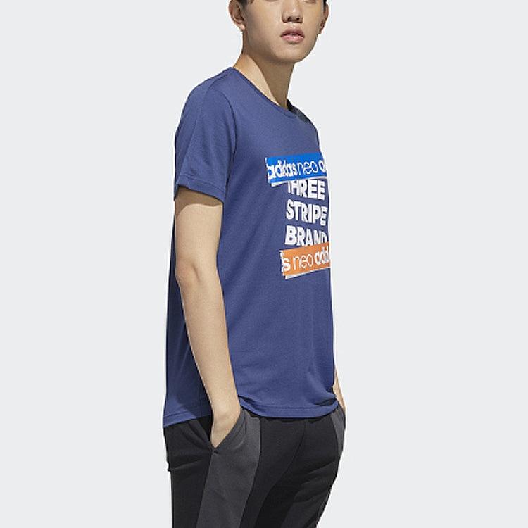 adidas Neo T Shirt Men's Tech Indigo FP7360