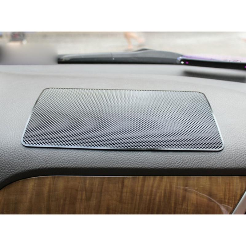 Black Car Dash Grip Mat Mobile Phone Holder Anti Slip Silicone Super Sticky Pad Dashboard Mat Interior Accessories