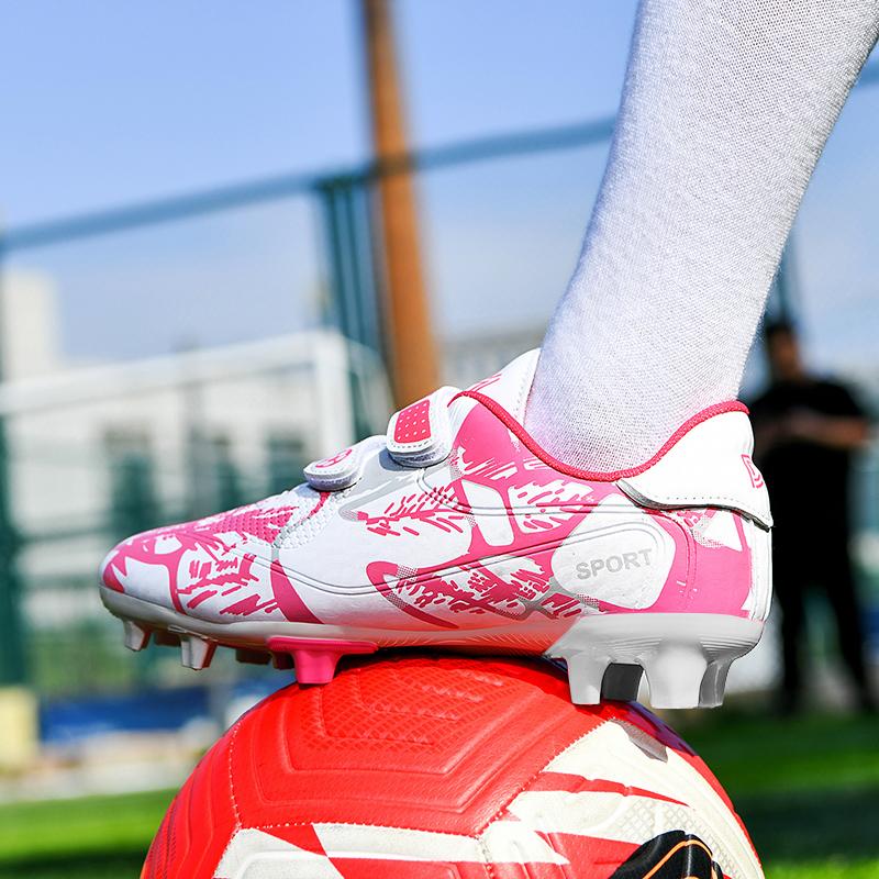 Boys Football Boots New Turf Original Tenis Sneakers Kids Professional Soccer Shoes Football ShoesSociety Non Slip High Quality