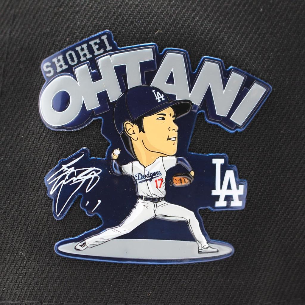 [New Era] Shohei Ohtani Model 59FIFTY Los Angeles Dodgers MLB SHOHEI OHTANI PITCHING FITTED CAP BLACK LOS ANGELES DODGERS Hat 5950 LA Shohei Ohtani