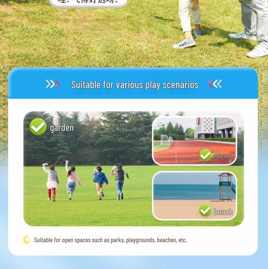 Children's Soft EVA Foam Boomerang - Hand-Thrown Outdoor Sports Toy