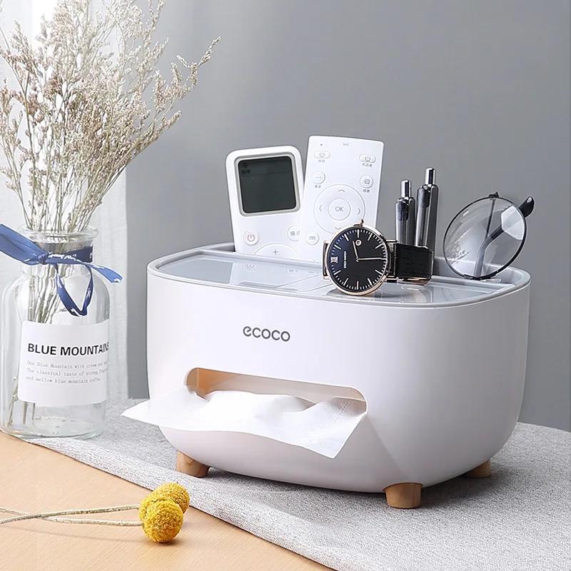 Paper Towel Box, Napkin Holder, Remote Control, Storage Desk, Office Multifunctional Miscellaneous Storage, Home Furnishings