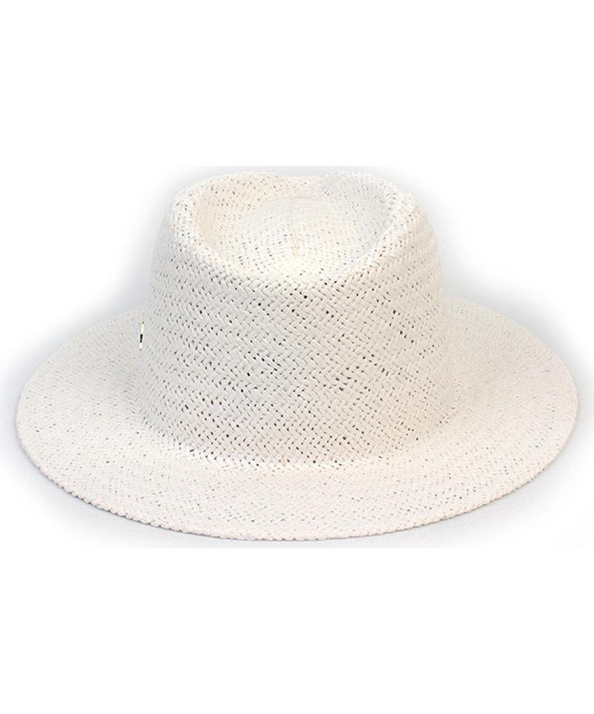 Yunibeosyeolkemiseuteuli Summer Simple White Fedora - Big Size Summer Fedora