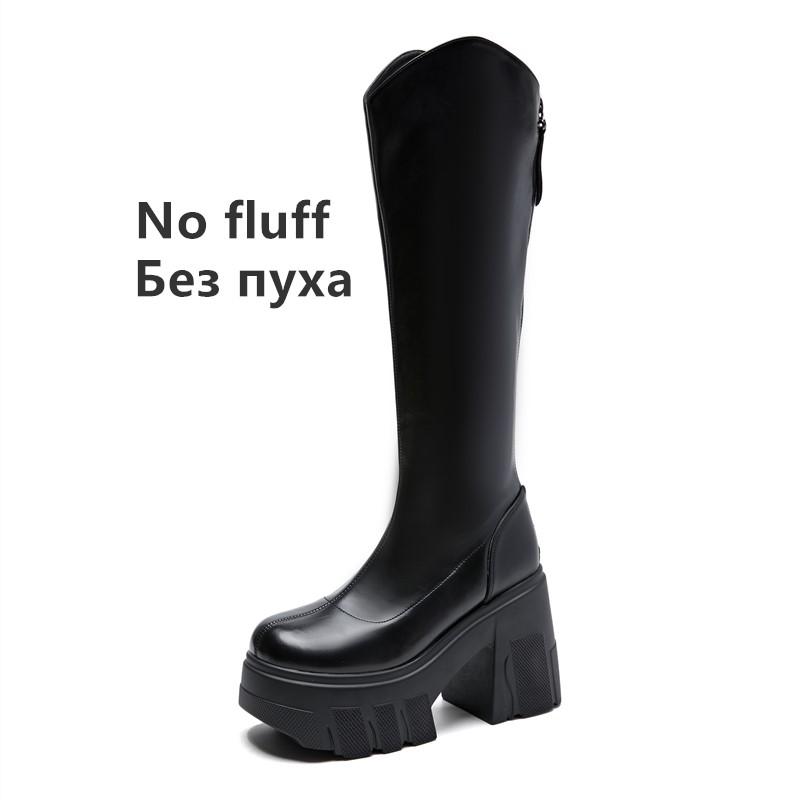 Fashion AIYUQI Western Cowboy Boots Women 2025 New Fashion High Heel Female Rider Boots 11cm Heel High Platform Skinny Boots Women