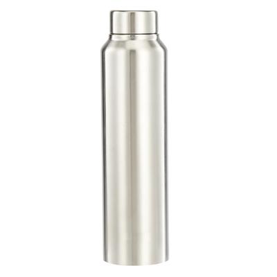 Stainless Steel Water Bottle | BIS-Approved | 900ml (Silver Steel Finish)